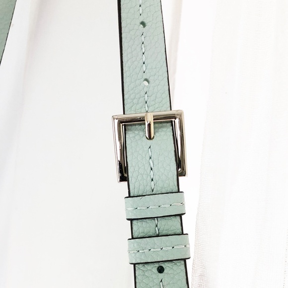 Kate Spade Messenger Bag Leather Crossbody -Misty Mint - Picture 5 of 9